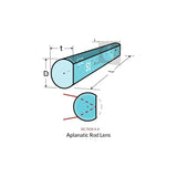 Cut-Rod Microlenses