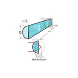 Cut-Rod Microlenses