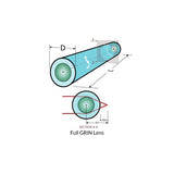 Microlentilles cylindriques Doric GRIN